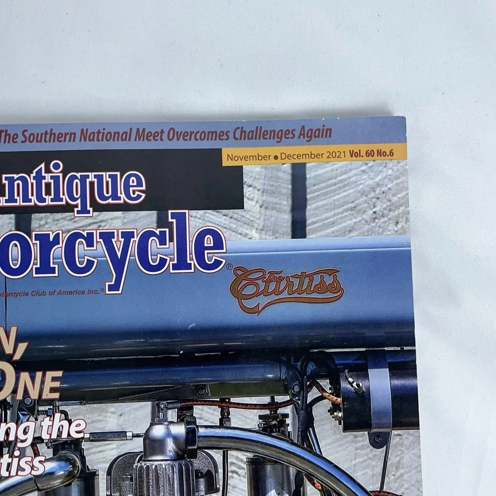 2021 The‎ Antique Motorcycle Magazines Lot Of  Volume 60 # 5, 6, 15
